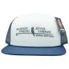 Foam Logo 113 Trucker White/Navy - Your Premium Fishing Gear Store Rods Lines Baits Accessories^ New