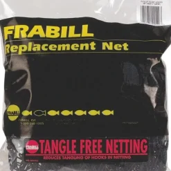 Frabill Replacement Net TF 23" Hoop 36" Deep 1" Mesh Black - Your Premium Fishing Gear Store Rods Lines Baits Accessories^ Hot