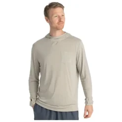 Free Fly Bamboo Lightweight Hoody Sandstone - Your Premium Fishing Gear Store Rods Lines Baits Accessories^ Shop