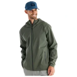 Free Fly Cloudshield Rain Jacket Dark Olive - Your Premium Fishing Gear Store Rods Lines Baits Accessories^ Sale