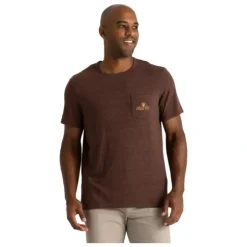 Free Fly Dueling Reds Pocket Tee Heather Chestnut - Your Premium Fishing Gear Store Rods Lines Baits Accessories^ Outlet