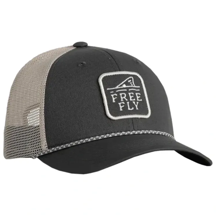 Free Fly Flood Feeder Trucker Hat Midnight - Your Premium Fishing Gear Store Rods Lines Baits Accessories^ Sale