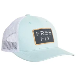 Free Fly Wave Trucker Hat Sea Mist - Your Premium Fishing Gear Store Rods Lines Baits Accessories^ Cheap