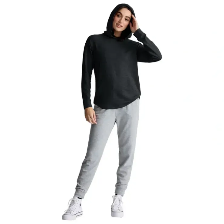 Free Fly Womens Bamboo Lightweight Fleece Hoodie Heather Black - Your Premium Fishing Gear Store Rods Lines Baits Accessories^ Best Sale