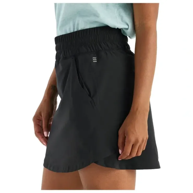 Free Fly Womens Pull-On Breeze Skirt Black - Your Premium Fishing Gear Store Rods Lines Baits Accessories^ Fashion