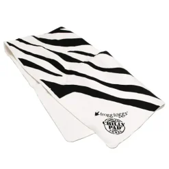 Frogg Toggs Frogg-Edelic Chilly Pad Towel Zebra Black and White 32.5" x 12.5" - Your Premium Fishing Gear Store Rods Lines Baits Accessories^ Cheap