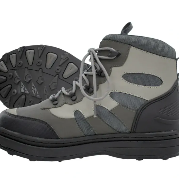 Frogg Toggs Men's Pilot II Wading Shoe, Cleated, Khaki/Black - Your Premium Fishing Gear Store Rods Lines Baits Accessories^ Clearance