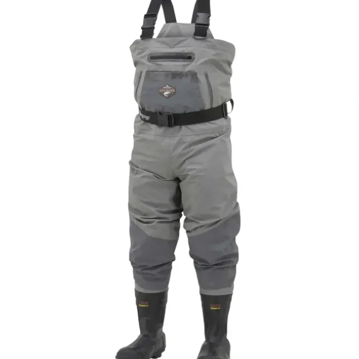Frogg Toggs Steelheader Insulated Cleated BTFT Chest Wader, Slate/Gray - Your Premium Fishing Gear Store Rods Lines Baits Accessories^ Best