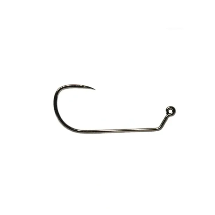 Fulling Mill Jig Force Long Black Nickel Barbless Hook - Your Premium Fishing Gear Store Rods Lines Baits Accessories^ Best