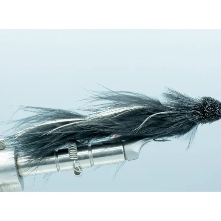 Galloup's Articulated Fathead Black #2 - Your Premium Fishing Gear Store Rods Lines Baits Accessories^ Best