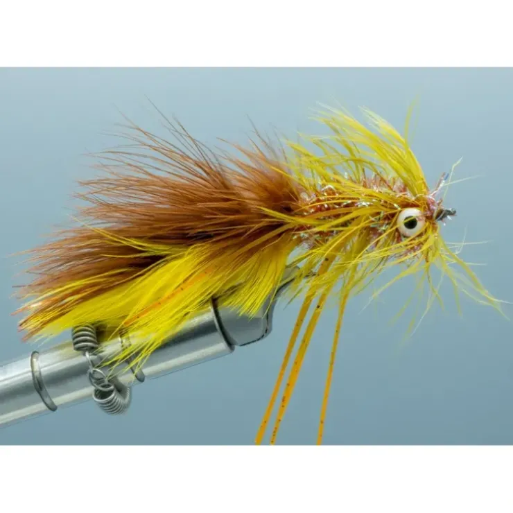 Galloup's Big Hole Bug Brown Yellow #4 - Your Premium Fishing Gear Store Rods Lines Baits Accessories^ Cheap