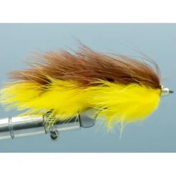 Galloup's Conehead Barely Legal Brown/Yellow #1/0 - Your Premium Fishing Gear Store Rods Lines Baits Accessories^ Best Sale