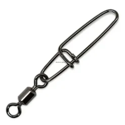 Gamakatsu Cross Lock Snap with Superline Swivel, NS Black - Your Premium Fishing Gear Store Rods Lines Baits Accessories^ Fashion