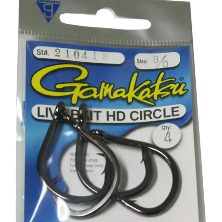 Gamakatsu Live Bait Hd Circle Nsb - Your Premium Fishing Gear Store Rods Lines Baits Accessories^ Best
