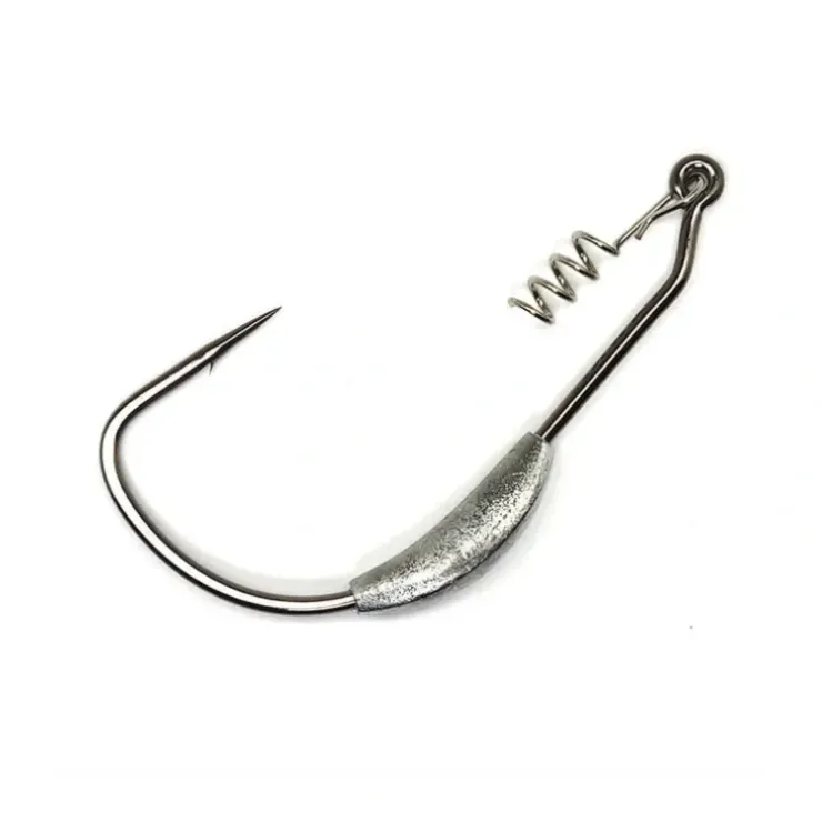 Gamakatsu Superline Weighted Worm Hooks W/Spring Lock - Your Premium Fishing Gear Store Rods Lines Baits Accessories^ Flash Sale