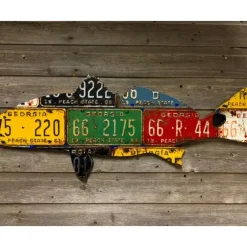 Georgia Vintage Redfish License Plate Art - Your Premium Fishing Gear Store Rods Lines Baits Accessories^ Outlet