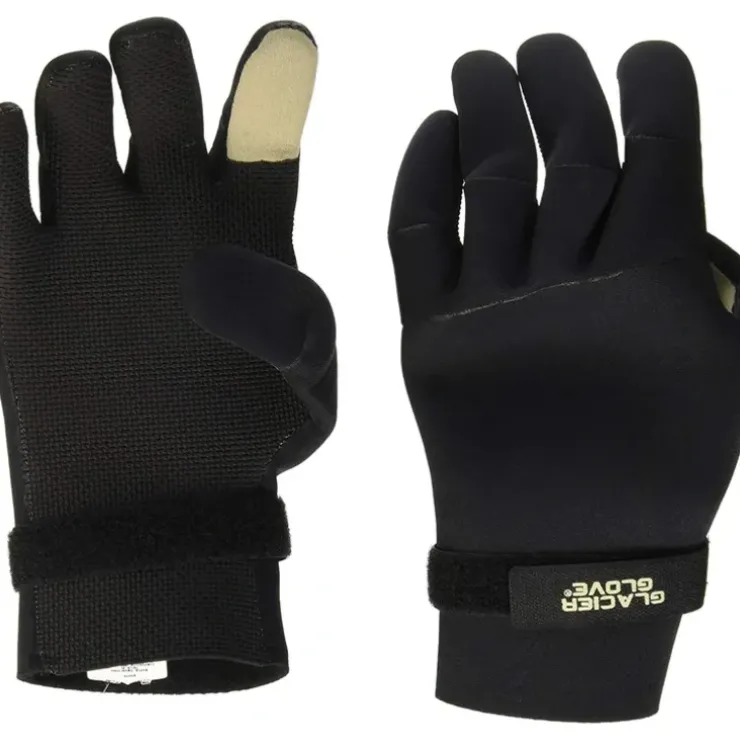 Glacier Bristol Bay Fishing Full-Finger Fleece Lined Neoprene Medium Gloves - Your Premium Fishing Gear Store Rods Lines Baits Accessories^ Flash Sale