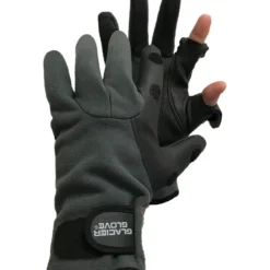 Glacier Hybrid Gloves Slit-Finger Fleece/Neoprene - Your Premium Fishing Gear Store Rods Lines Baits Accessories^ Best