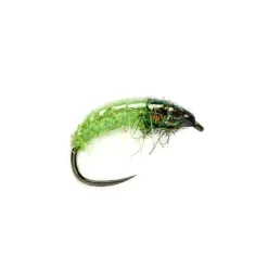 Glister Grub Green Barbless - Your Premium Fishing Gear Store Rods Lines Baits Accessories^ Sale