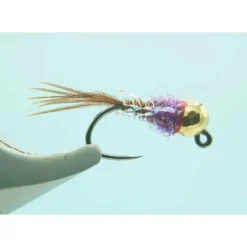 Gold BH French Dip Purple #12 3.8mm Bead - Your Premium Fishing Gear Store Rods Lines Baits Accessories^ Shop