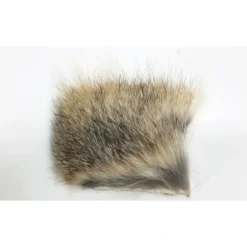 Gray Fox Body Wing Fur- Natural - Your Premium Fishing Gear Store Rods Lines Baits Accessories^ Best Sale