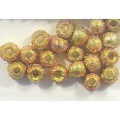Gritty Brass Beads - Gold - Your Premium Fishing Gear Store Rods Lines Baits Accessories^ Discount