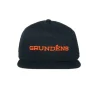 Grundens Logo Flat Brim- Navy - Your Premium Fishing Gear Store Rods Lines Baits Accessories^ Sale