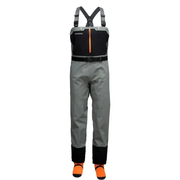 Grundens Men's Bedrock Stockingfoot Wader - Your Premium Fishing Gear Store Rods Lines Baits Accessories^ Best Sale