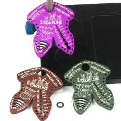 Hareline Hackle, Hook and Bead Gauge Anodized - Your Premium Fishing Gear Store Rods Lines Baits Accessories^ Best