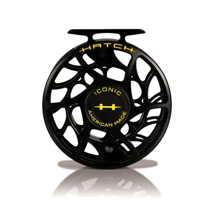 Hatch Custom Bat Reel Iconic Large Arbor Fly Reel 7 Plus - Your Premium Fishing Gear Store Rods Lines Baits Accessories^ Hot