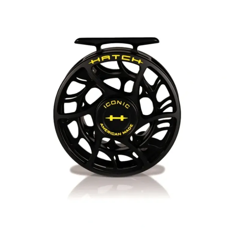 Hatch Custom Bat Reel Iconic Large Arbor Fly Reel 5 Plus - Your Premium Fishing Gear Store Rods Lines Baits Accessories^ Best Sale