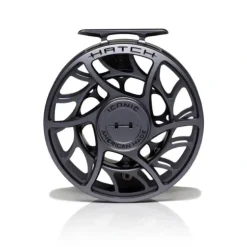 Hatch Iconic 9 Plus Fly Reel Grey - Your Premium Fishing Gear Store Rods Lines Baits Accessories^ Best