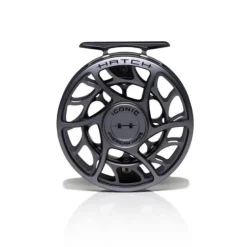 Hatch Iconic 5 Plus Fly Reel Grey - Your Premium Fishing Gear Store Rods Lines Baits Accessories^ Online