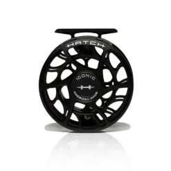 Hatch Iconic 5 Plus Fly Reel Black - Your Premium Fishing Gear Store Rods Lines Baits Accessories^ Flash Sale
