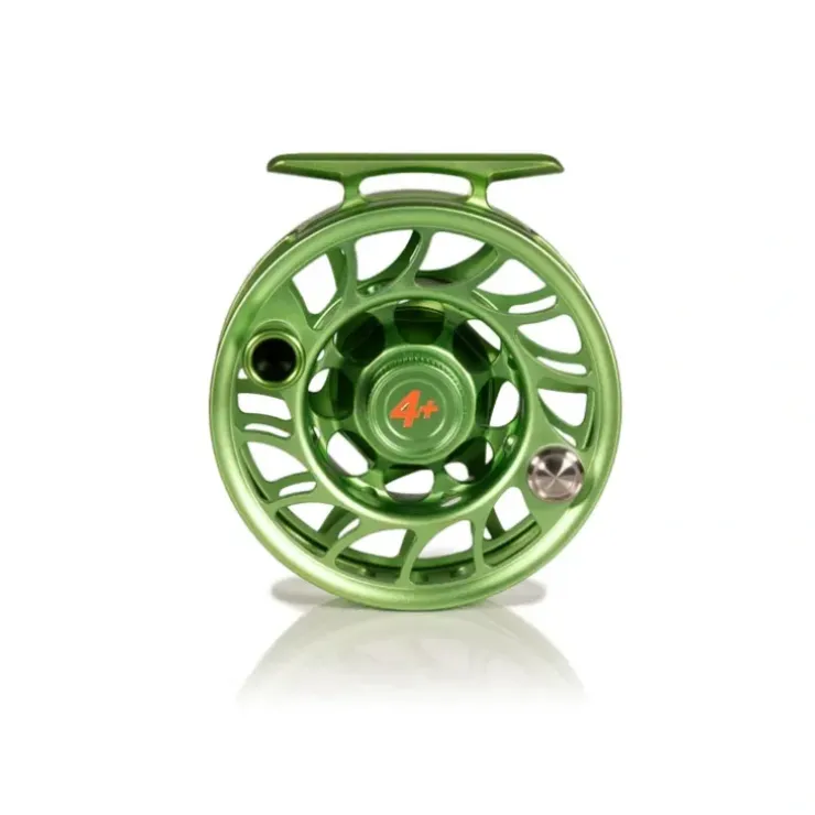 Hatch Outdoors Custom Iconic Martian Green Limited Edition Large Arbor Fly Reel 4 Plus - Your Premium Fishing Gear Store Rods Lines Baits Accessories^ Hot