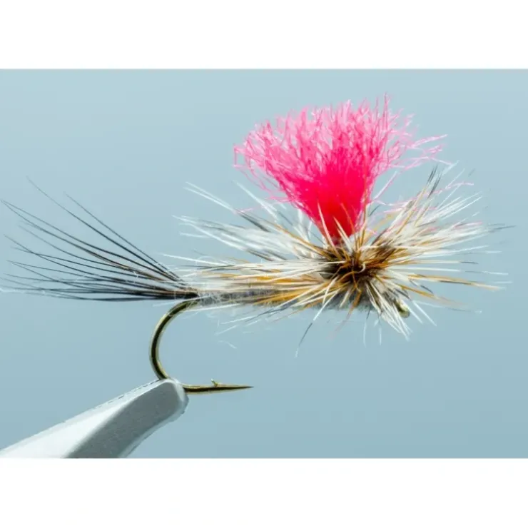 Hi-Vis Parachute Adams Red Chute #12 - Your Premium Fishing Gear Store Rods Lines Baits Accessories^ Best Sale
