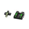 Hi-Viz LiteWave H3 sight Tritium, Green litepipes w/white - Your Premium Fishing Gear Store Rods Lines Baits Accessories^ Best