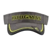 Hodgman Fishing Logo Charcoal One Fits All Visor, Grey - Your Premium Fishing Gear Store Rods Lines Baits Accessories^ Clearance