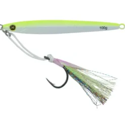 Hogy Sand Eel Jig with Teaser Assist Hook, 3.5oz, Albie Crack - Your Premium Fishing Gear Store Rods Lines Baits Accessories^ Hot