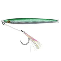 Hogy Sand Eel Jig with Teaser Assist Hook, 3.5oz, Green - Your Premium Fishing Gear Store Rods Lines Baits Accessories^ Flash Sale
