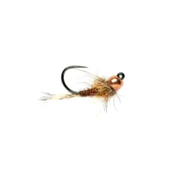 Hot Spot Pheasant Tail Jig Orange Tungsten Beadhead Barbless - Your Premium Fishing Gear Store Rods Lines Baits Accessories^ Sale
