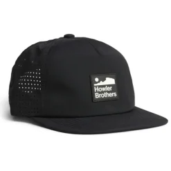 Howler Bros Aperture Tech Strapback Howler Arroyo : Black - Your Premium Fishing Gear Store Rods Lines Baits Accessories^ Online