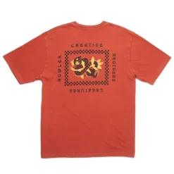 Howler Bros Cotton Pocket T Creative Creatures Eel Terracotta - Your Premium Fishing Gear Store Rods Lines Baits Accessories^ Clearance