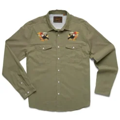 Howler Bros Gaucho Snapshirt Caracaras - Your Premium Fishing Gear Store Rods Lines Baits Accessories^ Best Sale