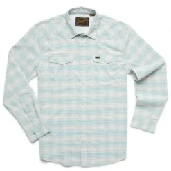 Howler Bros H Bar B Tech Longsleeve Eason Plaid Seafoam - Your Premium Fishing Gear Store Rods Lines Baits Accessories^ Fashion