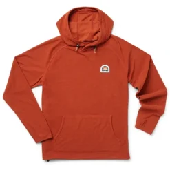 Howler Bros Palo Duro Fleece Hoodie Cinnamon - Your Premium Fishing Gear Store Rods Lines Baits Accessories^ Store