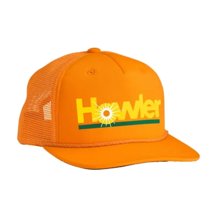 Howler Bros Structured Snapback Hats Howler Plantain : Orange - Your Premium Fishing Gear Store Rods Lines Baits Accessories^ Best