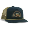 Howler Bros Structured Snapback Hats Lazy Gators : Navy - Your Premium Fishing Gear Store Rods Lines Baits Accessories^ Flash Sale