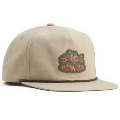 Howler Bros Unstructured Snapback Hats Something Fishy Khaki - Your Premium Fishing Gear Store Rods Lines Baits Accessories^ Best Sale