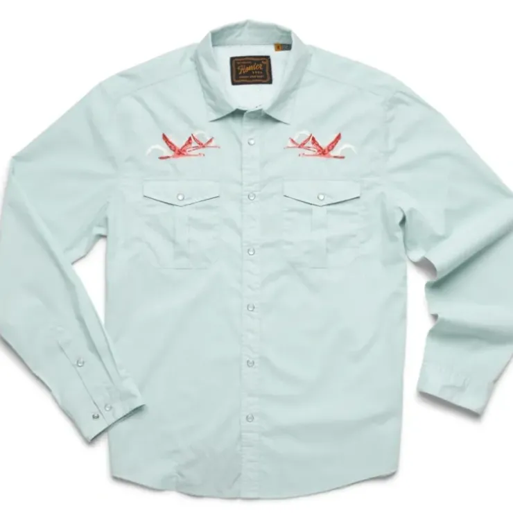 Howler Brothers Gaucho Snapshirt - Your Premium Fishing Gear Store Rods Lines Baits Accessories^ Online